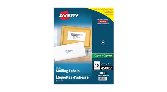 Image Address and Shipping Labels